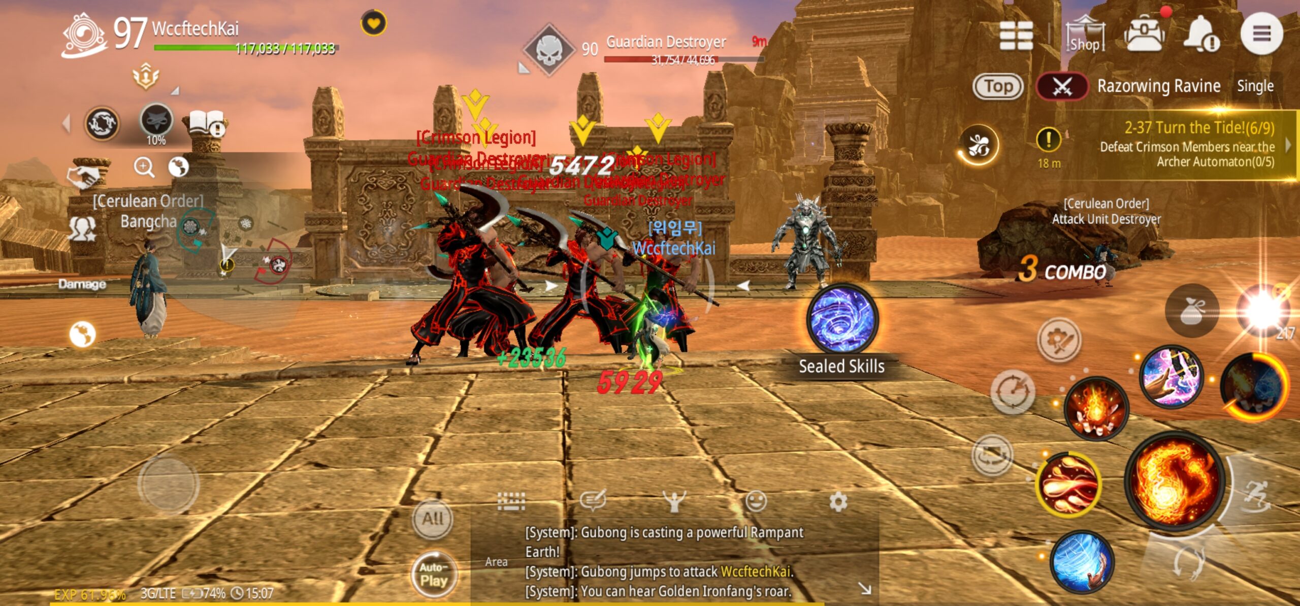 Blade&Soul Revolution Ekibi